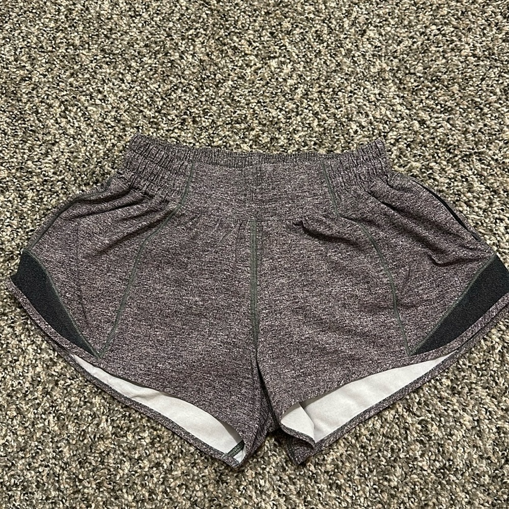 lululemon athletica Heathered Gray Women's Shorts